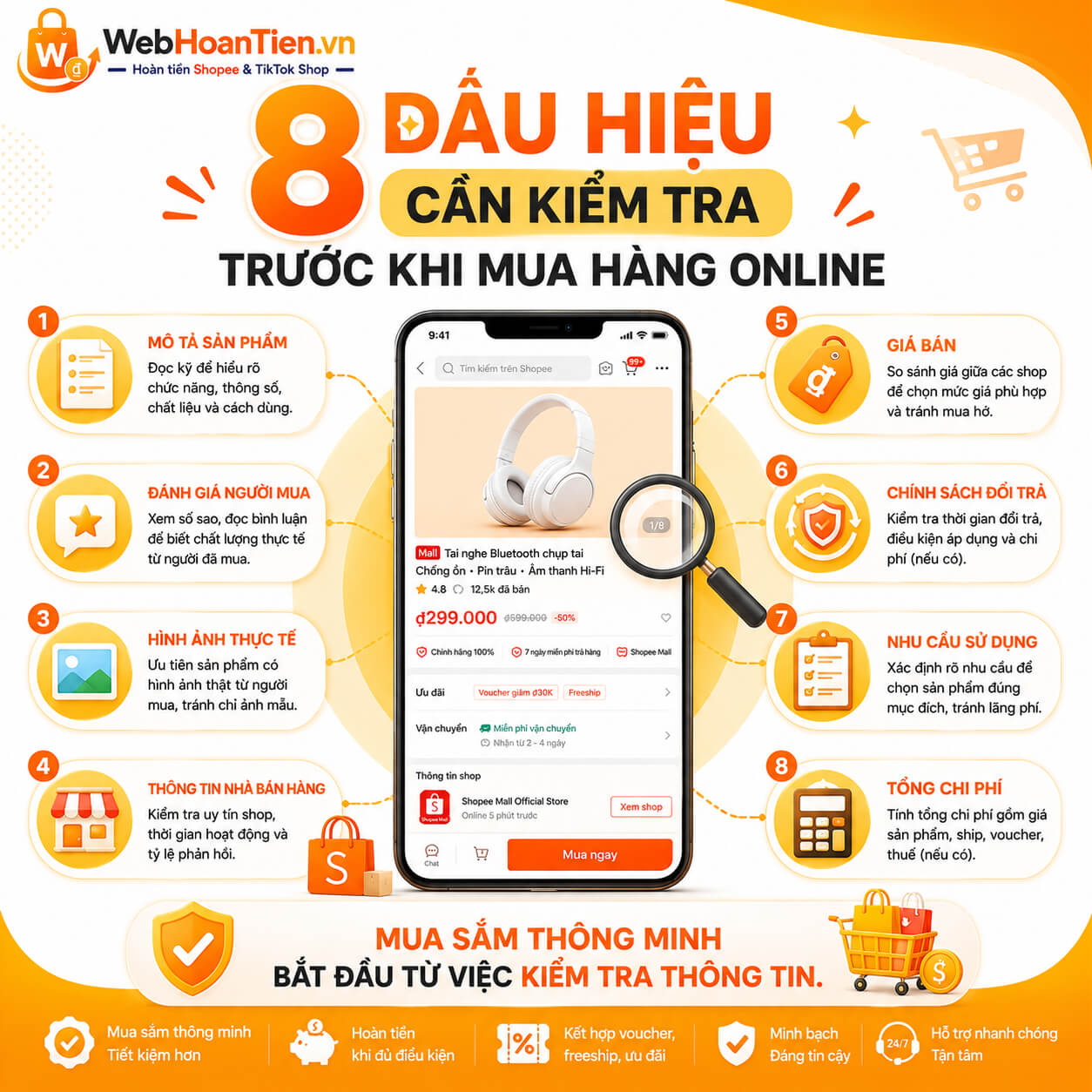 Cách tránh mua phải hàng kém chất lượng khi mua sắm online